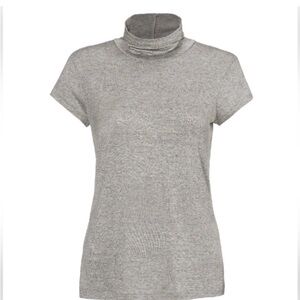 cabi Slinky Turtleneck (Heather Gray)